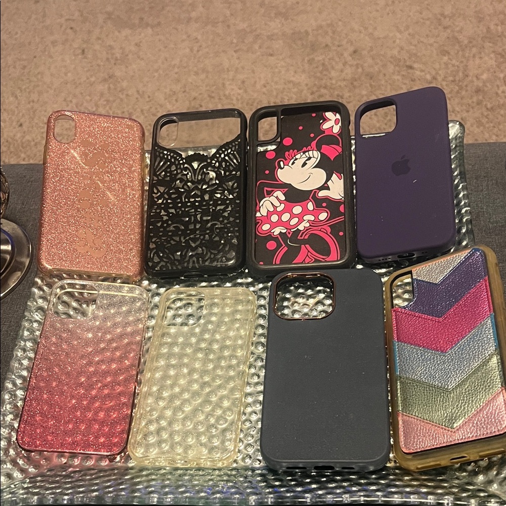 8 Assorted I Phone Cases